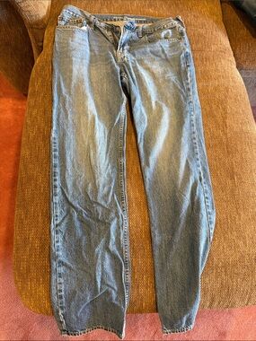 Old Navy Medium Blue Regular Fit Jeans 32x34